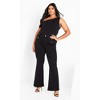 Women's Plus Size Asha Fit Mia Jean - black | CITY CHIC - 2 of 4