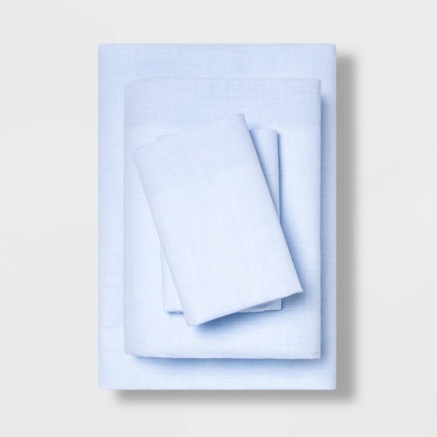 Full Microfiber Solid Sheet Set White - Room Essentials™