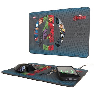 Marvel Avengers Grid 15-Watt Wireless Charger and Mouse Pad - 1 of 3