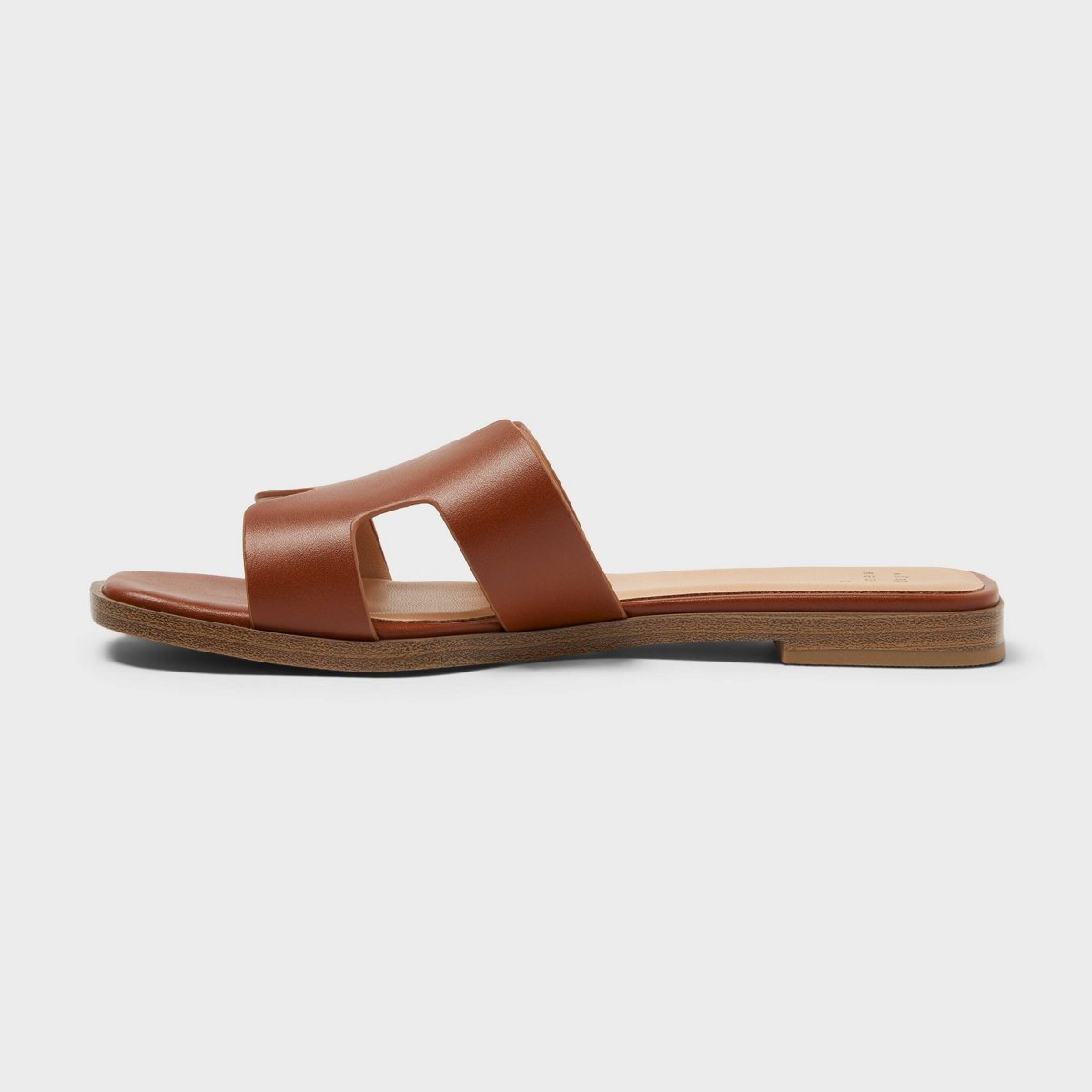 Женские сандалии A New Day Women’s Nina Slide Sandals - A New Day™ Cognac 8 — фото 2