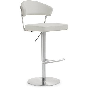TOV Furniture Cosmo Performance Vegan Leather Adjustable Stool - 1 of 4