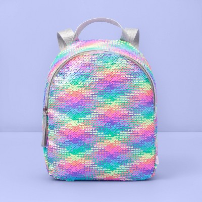 mini sequin backpack