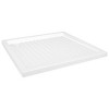 VidaXL Shower Base Tray with Dots White 31.5 in.x31.5 in.x1.6 in. ABS - 2 of 4