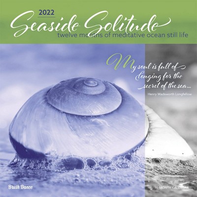 2022 Square Calendar Seaside Solitude - BrownTrout Publishers Inc