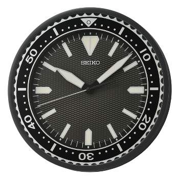 Seiko 12" Watch Dial Wall Clock - Classic Blue