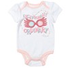 Harry Potter Hogwarts Baby Girls 5 Pack Bodysuits Newborn to Infant - 4 of 4
