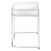 Monarch Specialties COMPUTER DESK - 48"L / GLOSSY WHITE / CHROME METAL - image 4 of 4