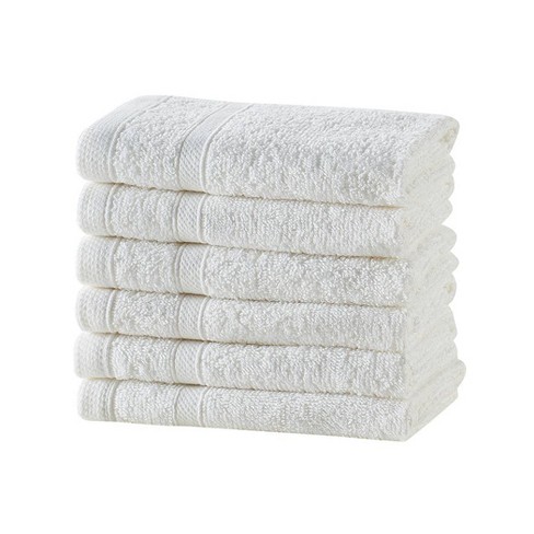 Clorox Bleach Friendly, Quick Dry, 100% Cotton Washcloths (12 in. L x 12 in. W) Highly Absorbent (12-Pack, White)