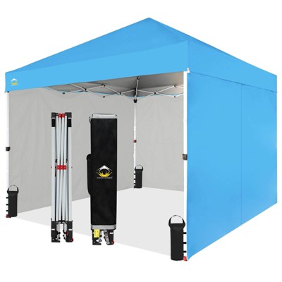 10x10 Commercial Centerlok Canopy & 4 Sidewalls - Accessory Hub, 150D - C100W