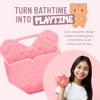 Sud Scrub Kids Body Scrubber, Antimicrobial Silicone Body Scrubber For Kids, Gentle Kids Bath Scrubber For Delicate Skin, Shower Fun For Kids - 3 of 4