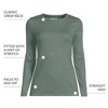 Lands' End Women's Cotton Rib T-shirt - 4 of 4