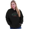 Christmas Rudolph Pizza Delivery Hoodie Sweatshirt Women Men Brisco Brands - 3 of 4