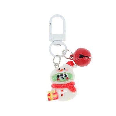 Unique Bargains Christmas Keychain Lobster Clasp Alloy Multicolor Resin