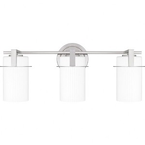 Quoizel Lighting Seymour 3 - Light Vanity in  Brushed Nickel - 1 of 1