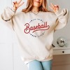 Simply Sage Market Women's Graphic Sweatshirt Livin' That Baseball Mom Life - 2 of 3