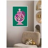 Kate & Laurel All Things Decor Sylvie Beaded Christmas Candy Framed Canvas by Rachel Lee - 4 of 4