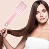 Unique Bargains Travel Massage Bristles Paddle Detangling Hair Brush - 2 of 4