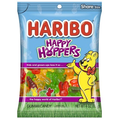 HARIBO Easter Happy Hoppers Gummy Candy - 4oz