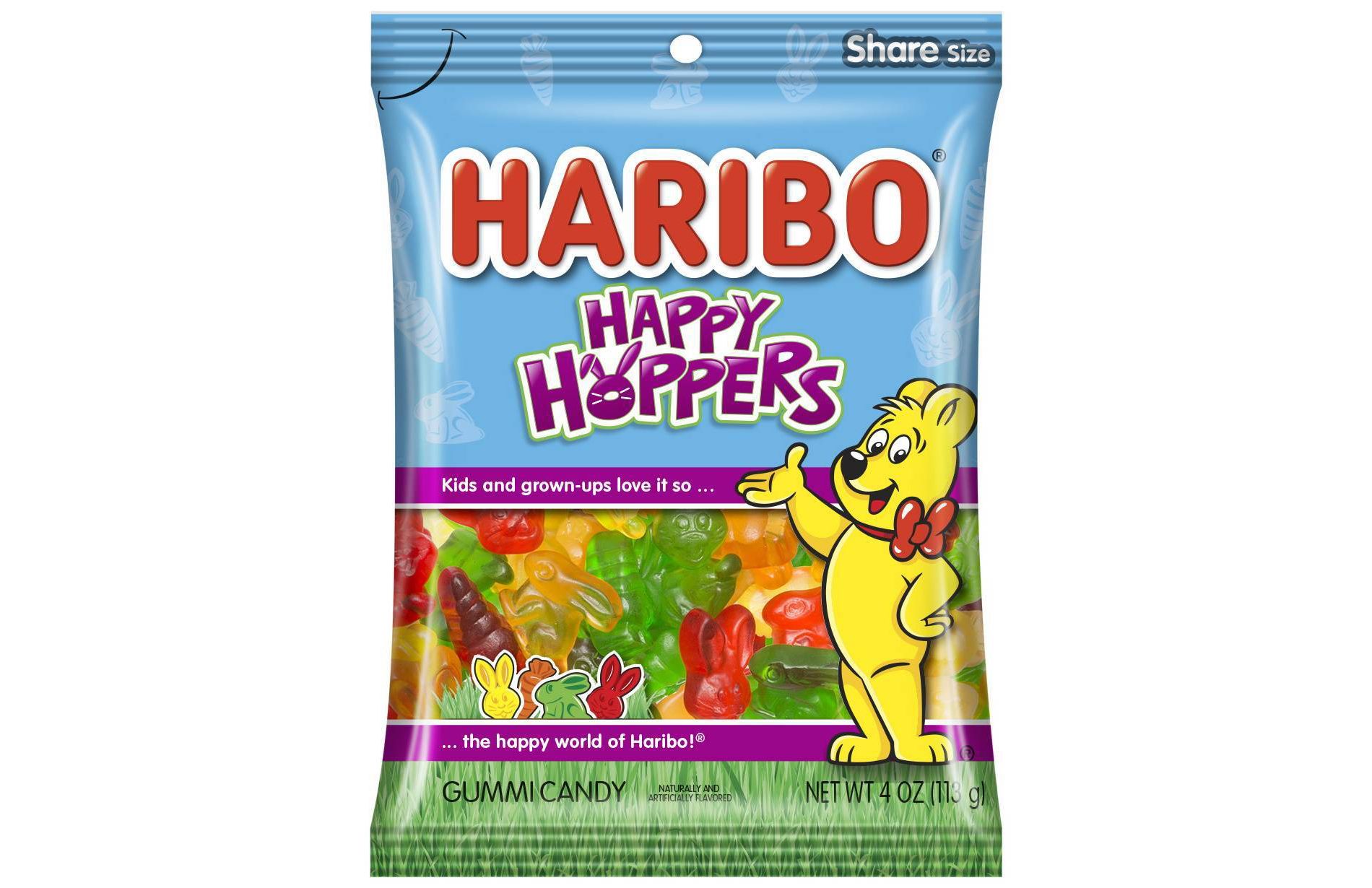 HARIBO Easter Happy Hoppers Gummy Candy - 4oz