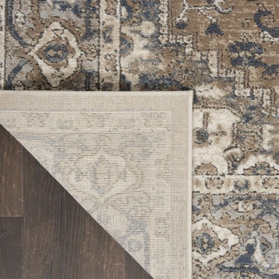 Concerto Mineral-Inspired Beige & Grey Hand-Knotted Area Rug