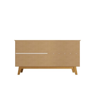 Yonkers Rustic Brown Mid-Century Modern Sideboard