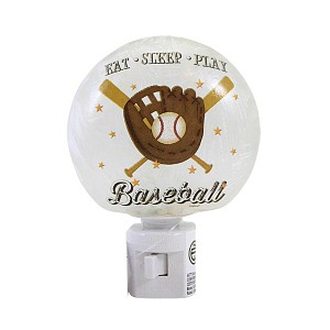 Stony Creek 4.0 Inch Play Ball Round Night Light Sports Child Nursery Gift Novelty Nightlights - 1 of 3