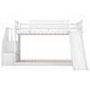 YOOCOZZ Twin over Twin Bunk Bed with Convertible Slide and Staircase - 4 of 4