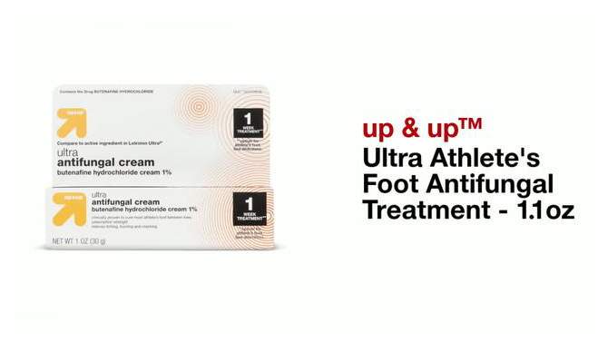 Ultra Athlete&#39;s Foot Antifungal Treatment - 1.1oz - up &#38; up&#8482;, 2 of 7, play video