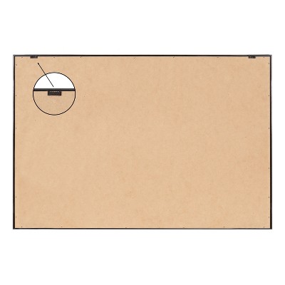 Gray Highland Cow Print on Canvas with Polystyrene Frame