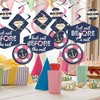 Big Dot of Happiness Last Sail Before the Veil - Nautical Bachelorette and Bridal Shower Hanging Decor - Party Decoration Swirls - Set of 40 - 2 of 4