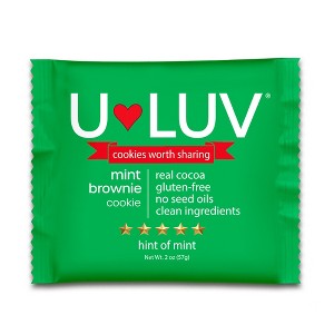 U-LUV Foods Mint Brownie Cookie - 1 of 4
