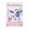 Evergreen Farmhouse Cow and Cardinal Suede Garden Flag 12 x 18 Inches Indoor Outdoor Decor - 2 of 4