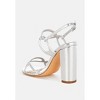 Ryzah Metallic Cut Out Chain Women Sandals - 3 of 4