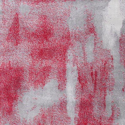 grey/red