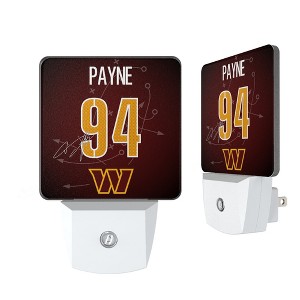NFL Washington Commanders Players Game Tactic Night Light 2-Pack - 1 of 4