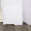 Erica Crushed Sheer Voile Rod Pocket Curtain Panel - No. 918 - image 4 of 4