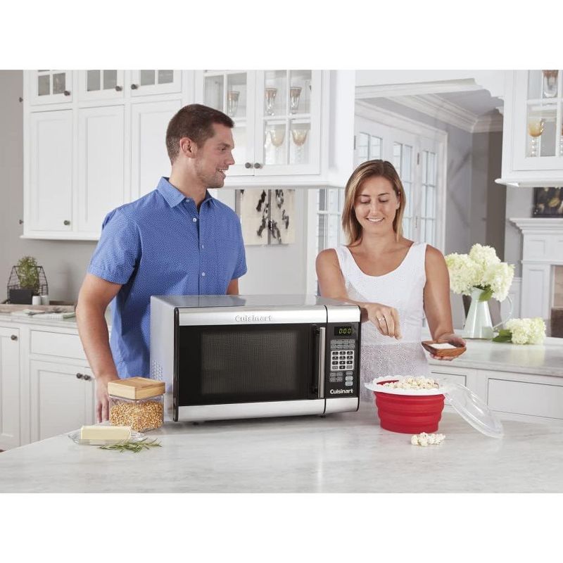 Cuisinart CMW-100FR Microwave Oven Brushed Chrome - Certified Refurbished, 4 of 6