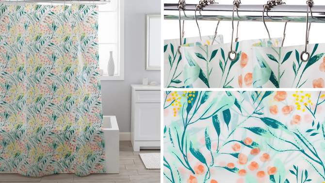 Cyprus Peva Shower Curtain - Moda at Home, 2 of 5, play video