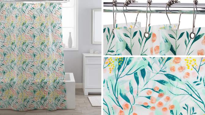 Delano Fabric Shower Curtain - Moda at Home, 2 of 5, play video