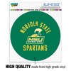 Norfolk State University Spartans Logo Automotive Car Window Locker Circle Bumper Sticker - 3 of 4