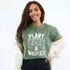Simply Sage Market Women's Plant Whisperer Short Sleeve Garment Dyed Tee - 2 of 4