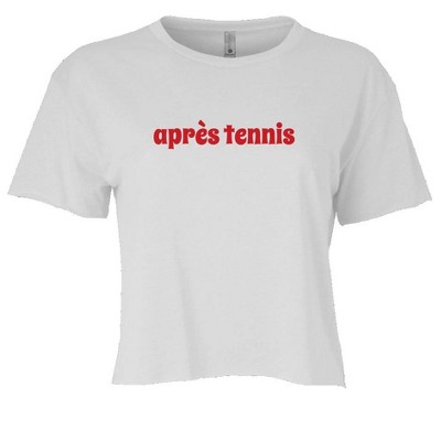 Love All Tennis Après Tennis Womens Crop T-shirt