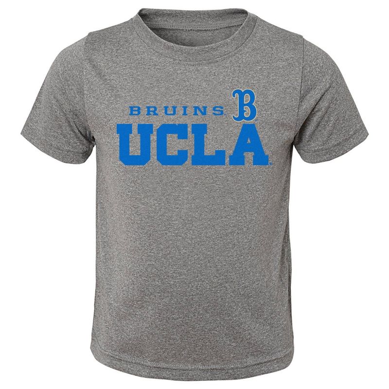 NCAA UCLA Bruins Boys&#39; Heather Gray Poly T-Shirt, 1 of 2