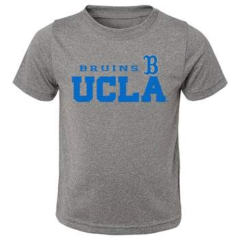 NCAA UCLA Bruins Boys' Heather Gray Poly T-Shirt