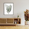 Amanti Art Seaweed 2 Blue Large by Fab Funky Wood Framed Wall Art Print - 4 of 4