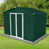 CAVINAS 6*8ft Outdoor Storage Shed Durable Metal Garden Shed with Double Doors, for Garden Tools and Equipment - 2 of 4