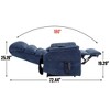 Dual Motor Power Lift Recliner Chair with 8-Point Massage, Lumbar Heating, and Heavy Duty Motion Mechanism - 4 of 4
