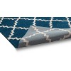 Harbor Trellis Quatrefoil Geometric Modern Casual Contemporary Traditional Moroccan Lattice Soft Area Rug - 4 of 4