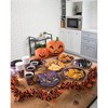Blue Panda 144 Piece Spooky Halloween Disposable Party Supplies Serves 24 - Plates, Napkins, Cups & Cutlery - 3 of 4