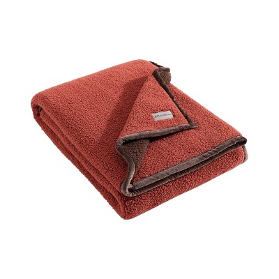 50"x60" Solid Bi Colored Throw Blanket - Eddie Bauer